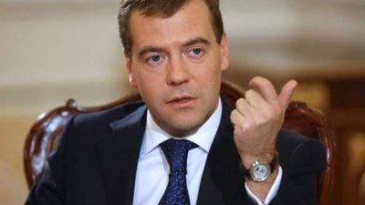 Дмітрій Мєдвєдєв не буде конкурентом Путіну на президентських виборах