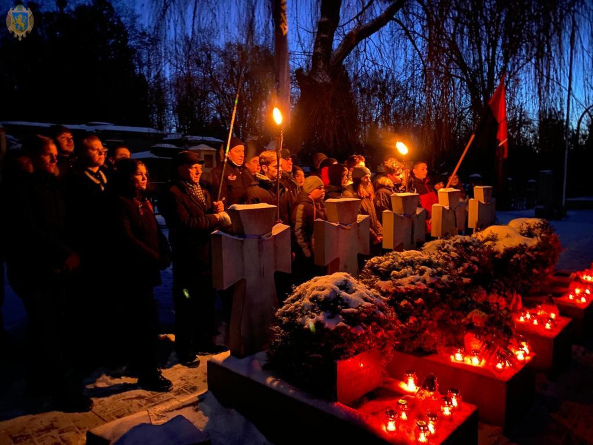 На Львівщині вшанували пам’ять членів ОУН Василя Біласа та Дмитра Данилишина