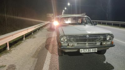 На Львівщині водія старенької "Волги" впіймали п’яним за кермом (ФОТО)
