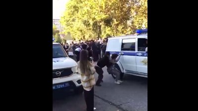 У Махачкалі протестують проти мобілізації (ВІДЕО)