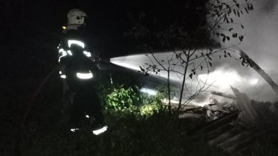 У Золочівському районі сталась пожежа (ФОТО)