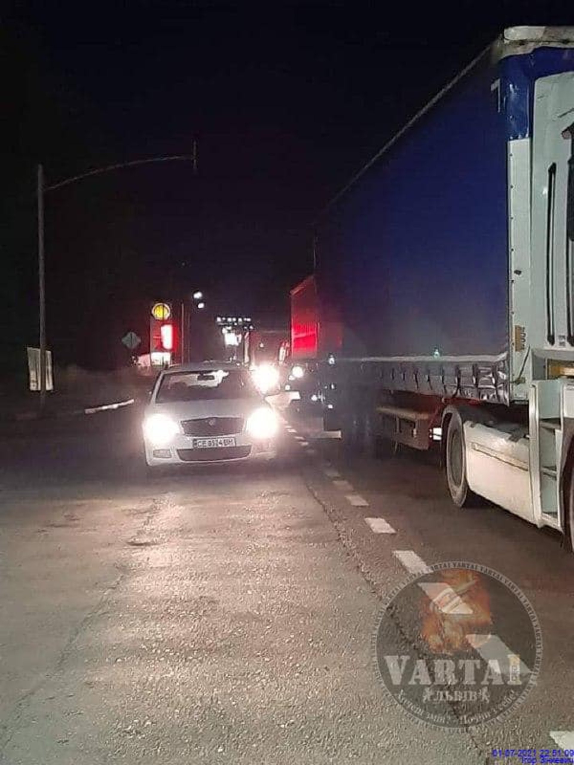 У Львові на об’їзній мешканці перекривали рух, фото Варта-1