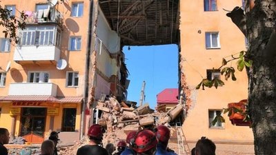 Дрогобич отримав кошти на купівлю квартир людям з будинку, що обвалився (ВІДЕО)