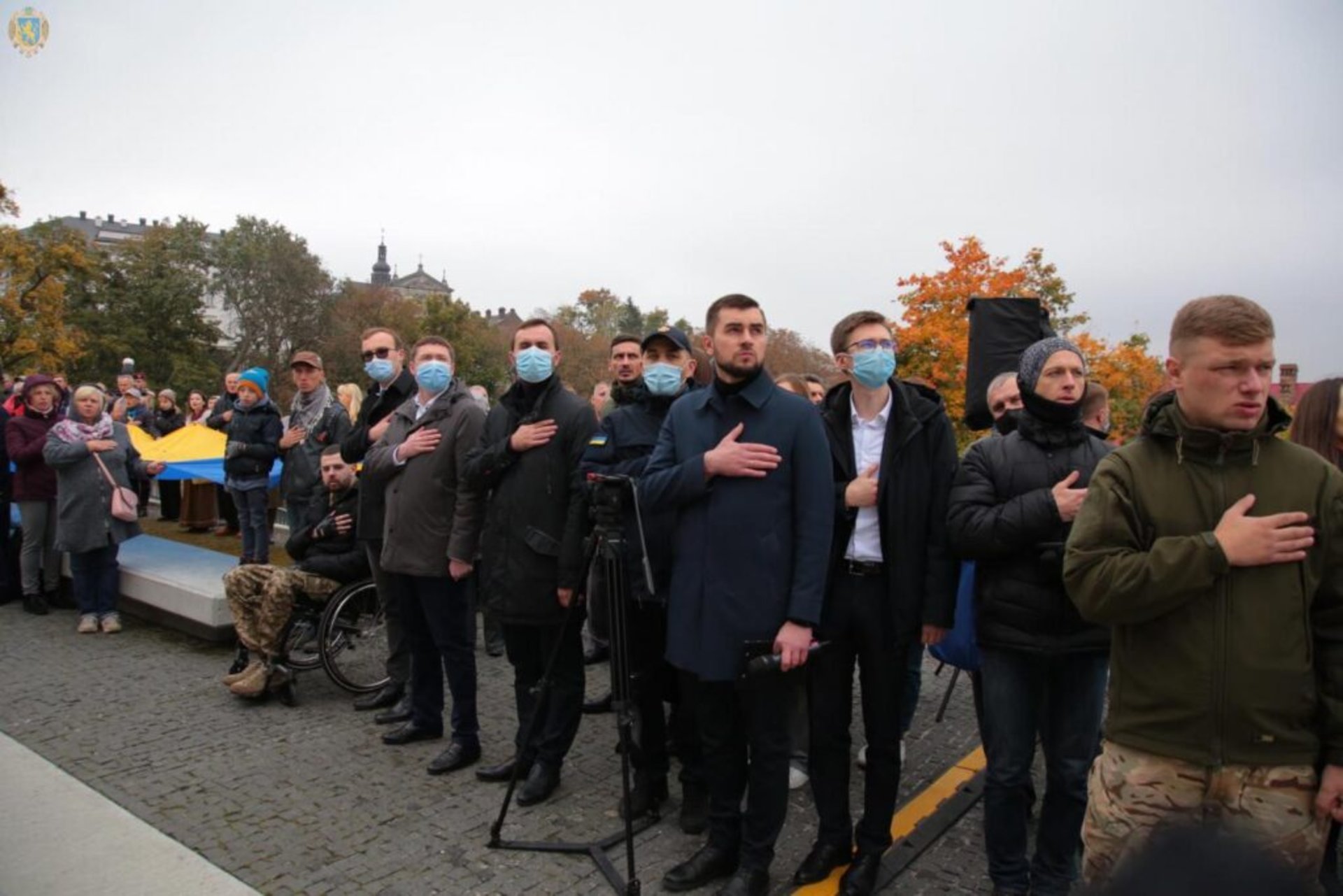 У Львові вшанували пам’ять Героїв України на Меморіалі Небесної Сотні