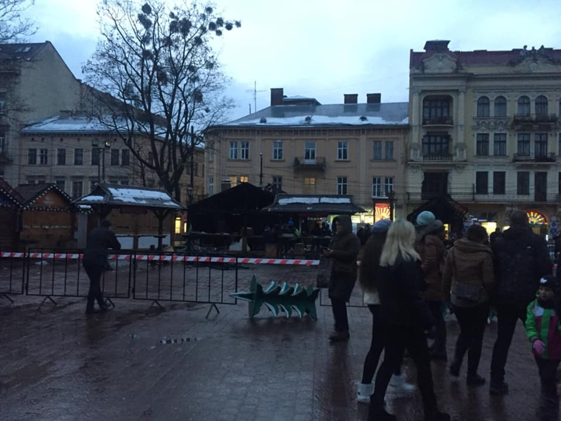 У центрі Львова ліквідували пожежу. Фото: Олег Довганик