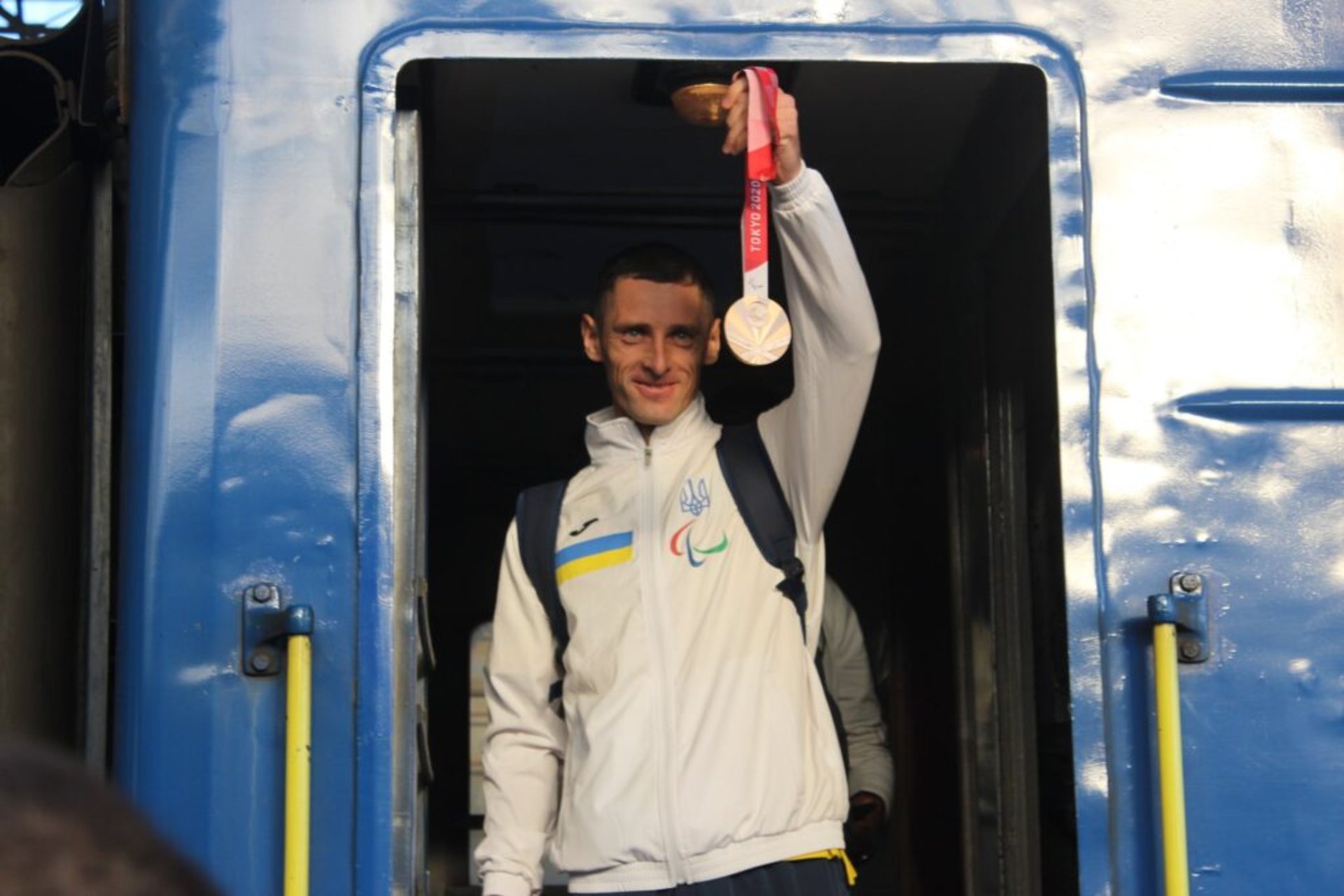У Львові зустріли бронзового призера Паралімпійських Ігор, фото Управління спорту ЛМР