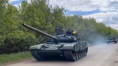 Танки, які Польща передала Україні, вже на передовій (ВІДЕО)