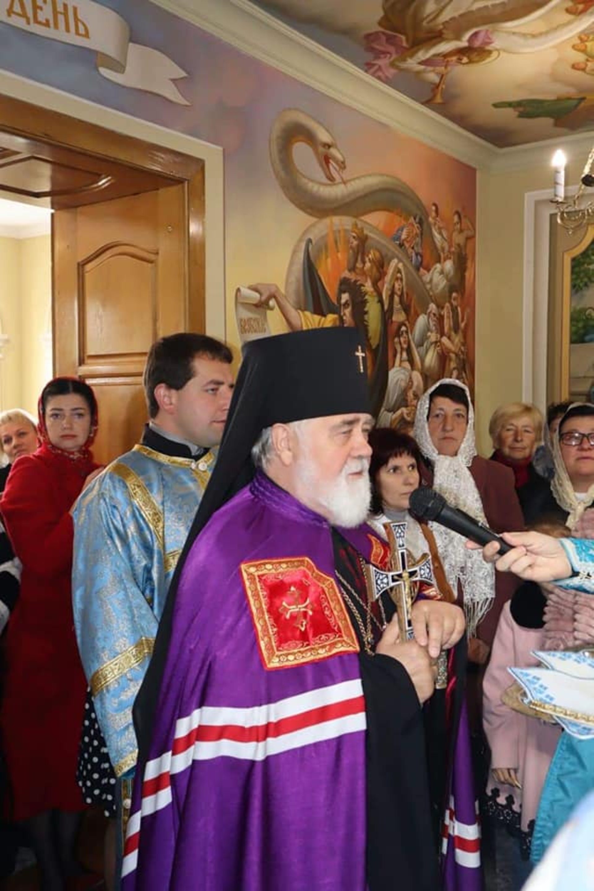 У селі Ямельня відбувся чин освячення храму Святого Архистратига Михаїла