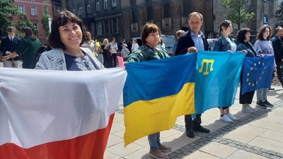 У Кракові з’явився сквер "Вільної України"