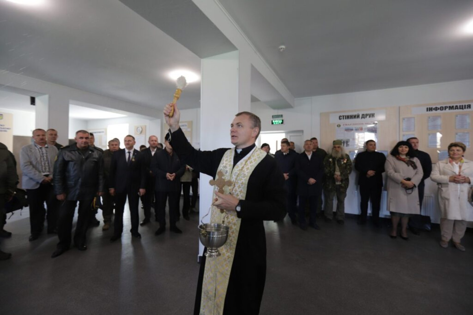 У Дрогобичі відкрили оновлену будівлю підрозділу Нацгвардії