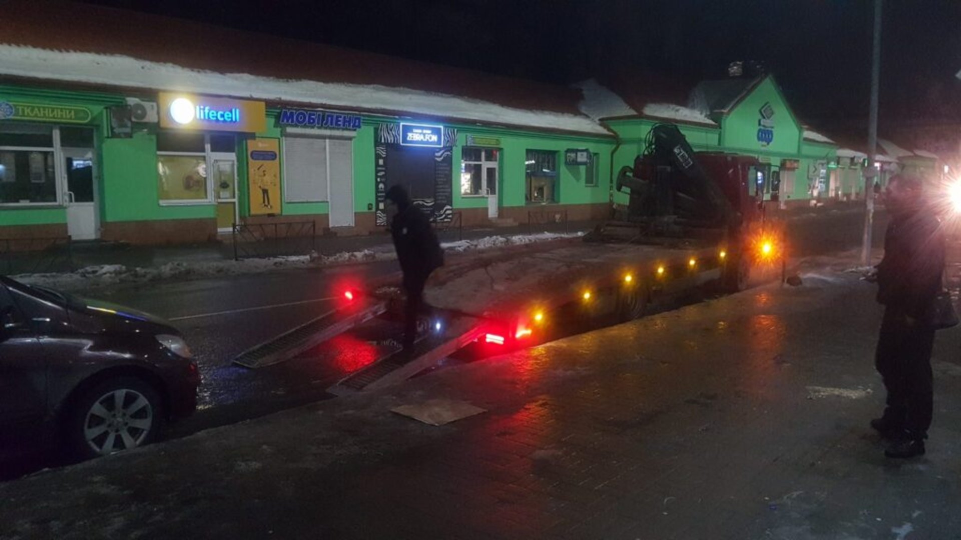 У мережі повідомили поведінку поліцейських у Самборі, фото спільноти "В Самборі"