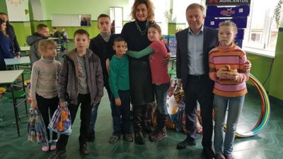 У Добромилі відбулась українсько-польська акція «Миколай без кордонів»