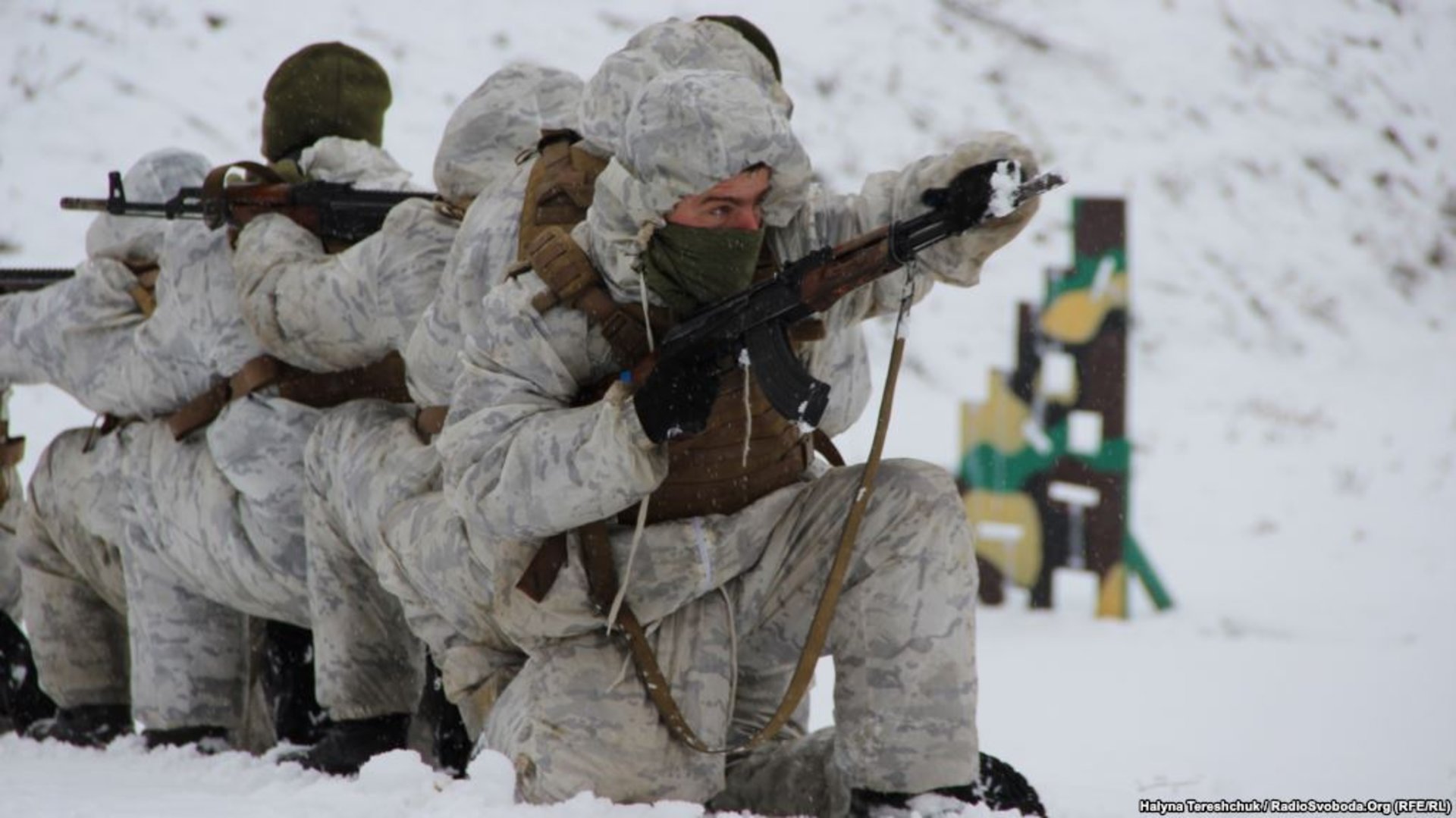 Резервісти проходять підготовку на Яворівському полігоні, 13 грудня 2018 року