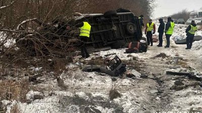 На Львівщині у ДТП загинуло семеро людей