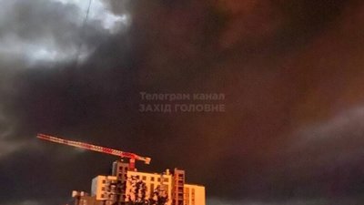 У Тернополі виникла сильна пожежа (ВІДЕО)
