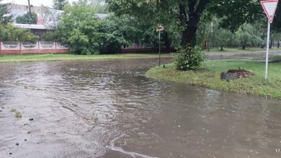 Червоноград затопило (ФОТО)