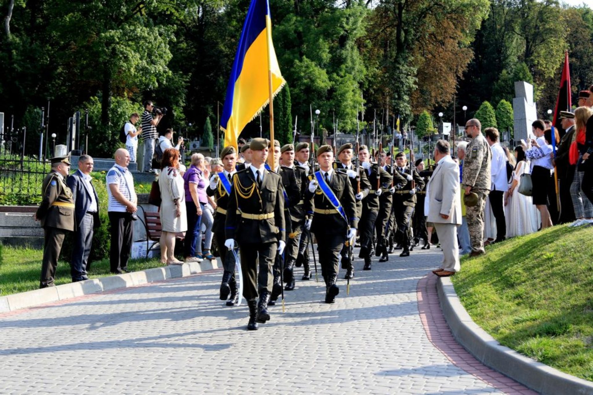 Львівщина урочисто відзначає 28-му річницю Незалежності України. Фото: 4studio.