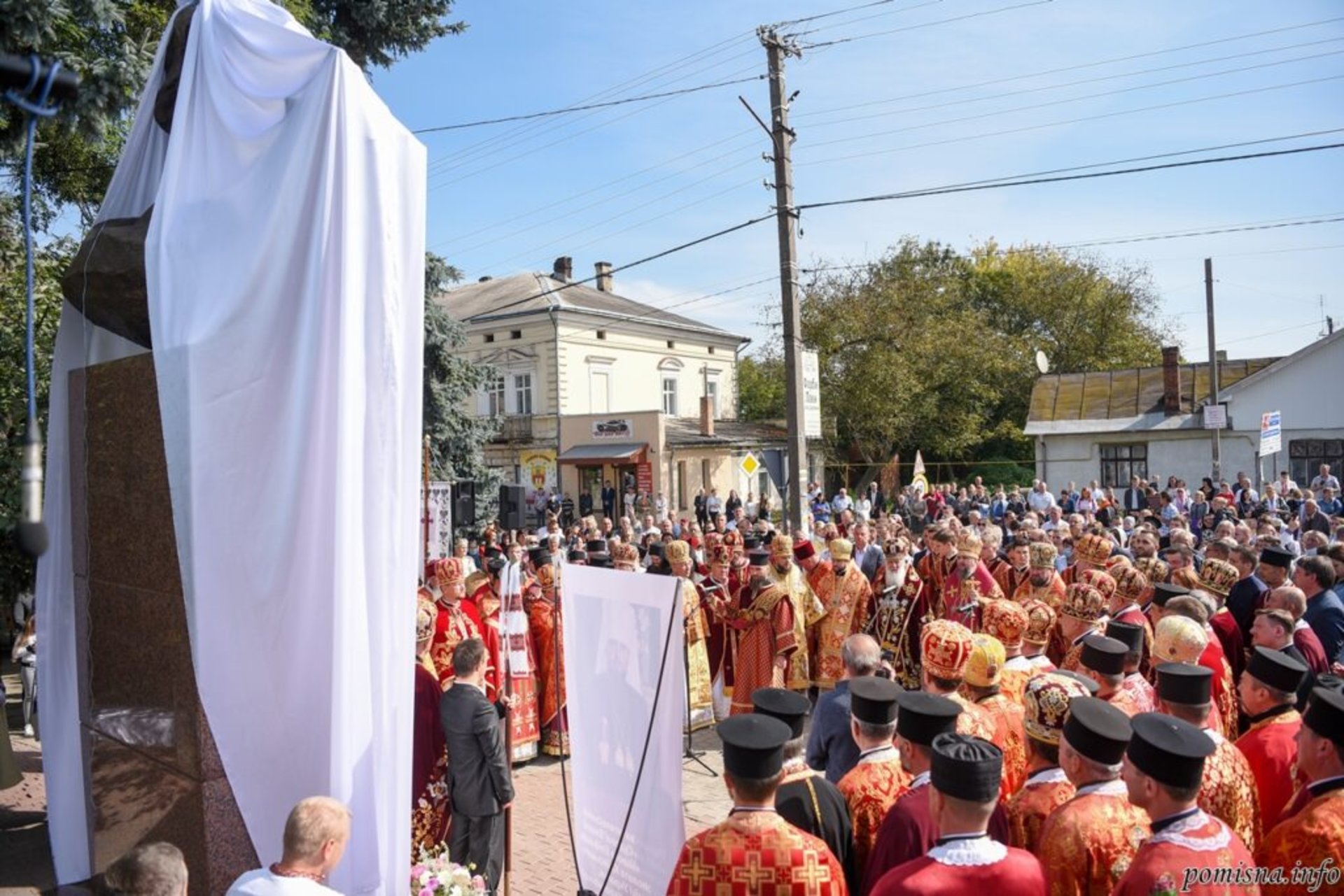 Епіфаній на Львівщині звершив освячення відновленого пам’ятника преподобному Іоану Вишенському., фото ПЦУ
