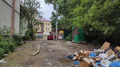 У Львівській області місто занепадає у смітті (ФОТО)