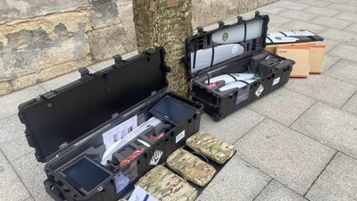 Громада Львова передала воїнам безпілотний розвідувальний комплекс Heidrun