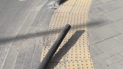 У Львові похилилися улюблені стовпчики Садового