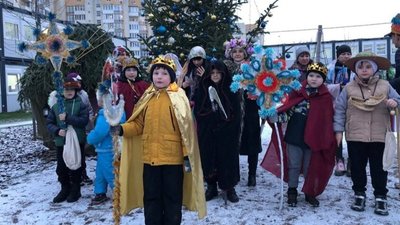 У Львові вимушено переміщені українці організували вертеп