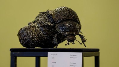 На Львівщині презентували зварні сталеві скульптури