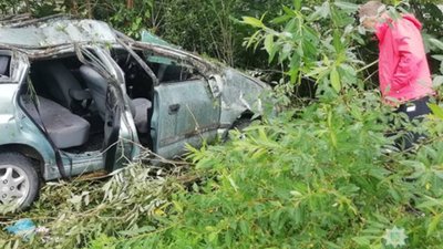 У горах Львівщини в ДТП потрапило авто з громадянами Латвії, четверо травмованих