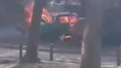 У Львові згорів автомобіль