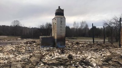 Як на Житомирщині вигоріли села (ФОТО)