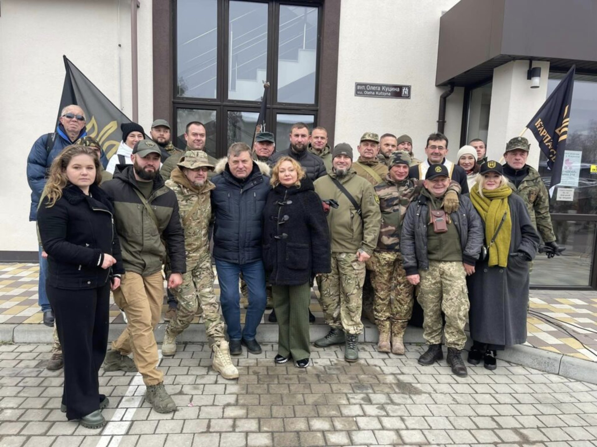 На Львівщині відкрили вулицю у честь видатного комбата «Карпатської Січі» Олега Куцина