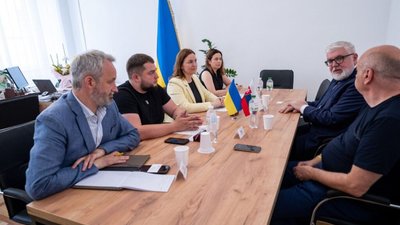 Юрій Холод зустрівся із Повноважним Послом Словацької Республіки в Україні