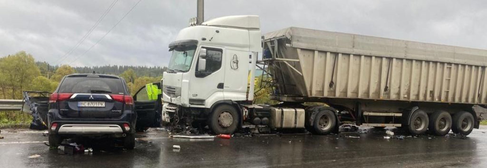 На Львівщині сталася смертельна ДТП у гірському районі
