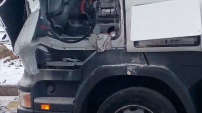 У пункті пропуску «Краковець», у вантажівці вибухнув газовий балон (ФОТО