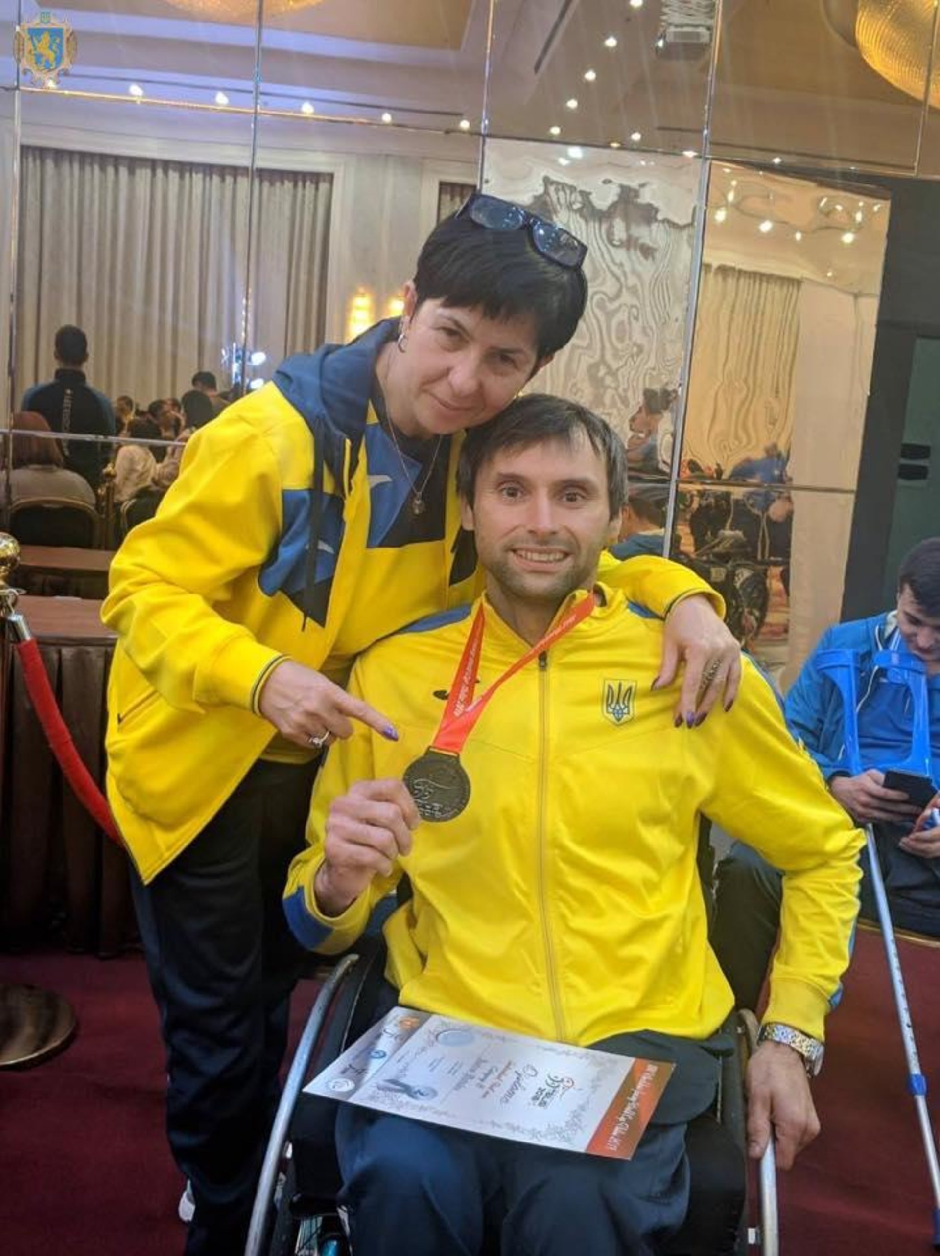 Представниця Львівщини Наталя Морквич - чемпіон етапу Кубку світу з фехтування на візках