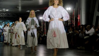 У Львівському аеропорту відбувся унікальний етнопоказ "Українські Амаzонки" (ФОТО, ВІДЕО)