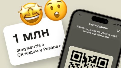 Мільйон громадян згенерували військово-облікові документи онлайн через Резерв+