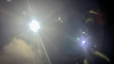 У Жовкві горів житловий будинок