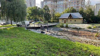 У Львові відновлюють озеро