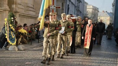 Львівщина провела в останню путь Василя Яворського (ФОТО)