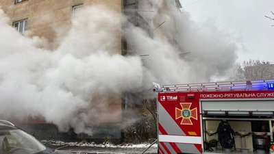 У Львові горіла квартира (ФОТО, ВІДЕО)