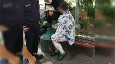У Червонограді ледь не згорів 26-річний чоловік