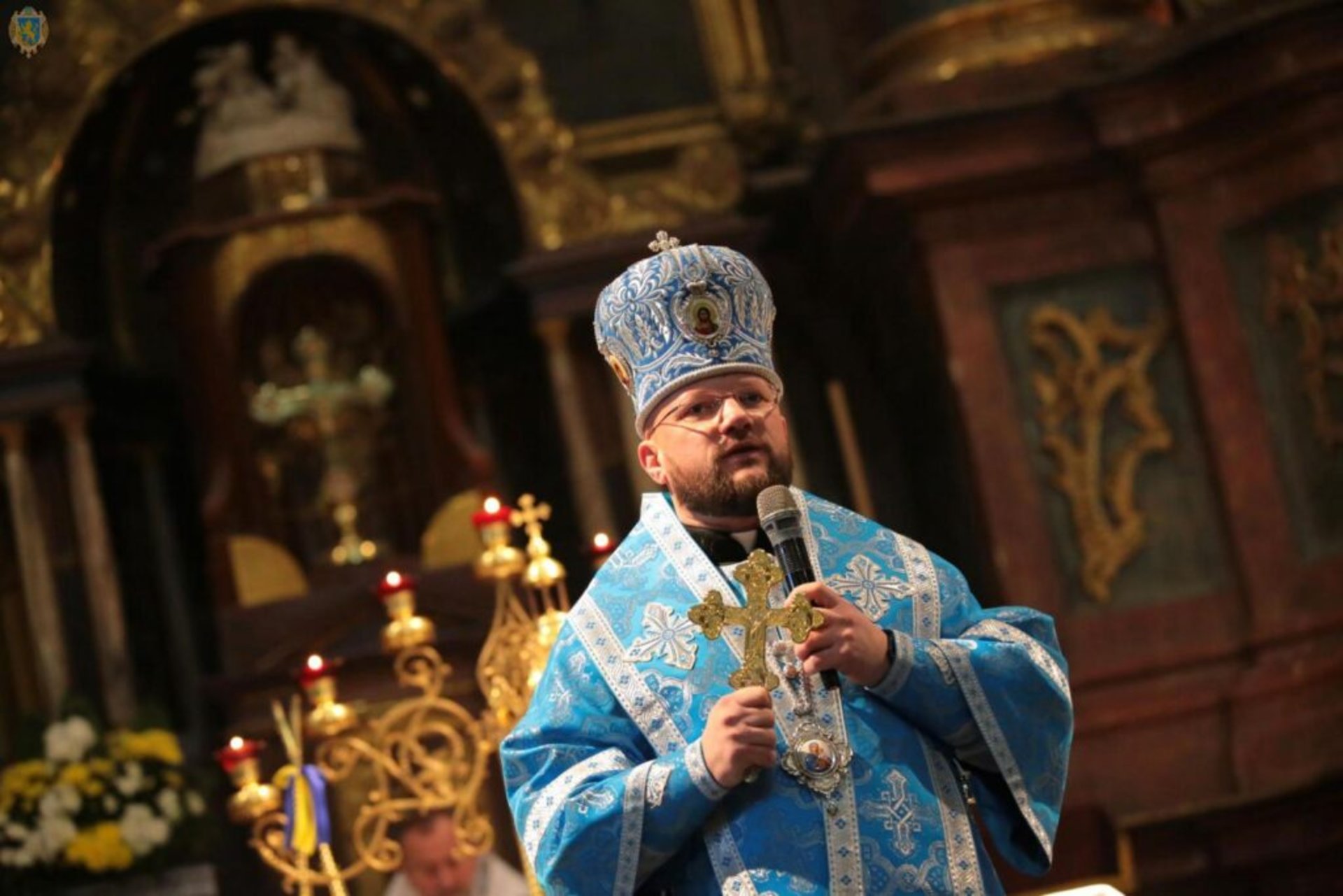 У Гарнізонному храмі помолились за військовослужбовців та погасили ювілейну марку