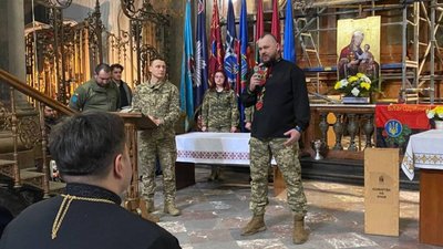 У Львові вшанували пам'ять загиблих воїнів Королівської бригади