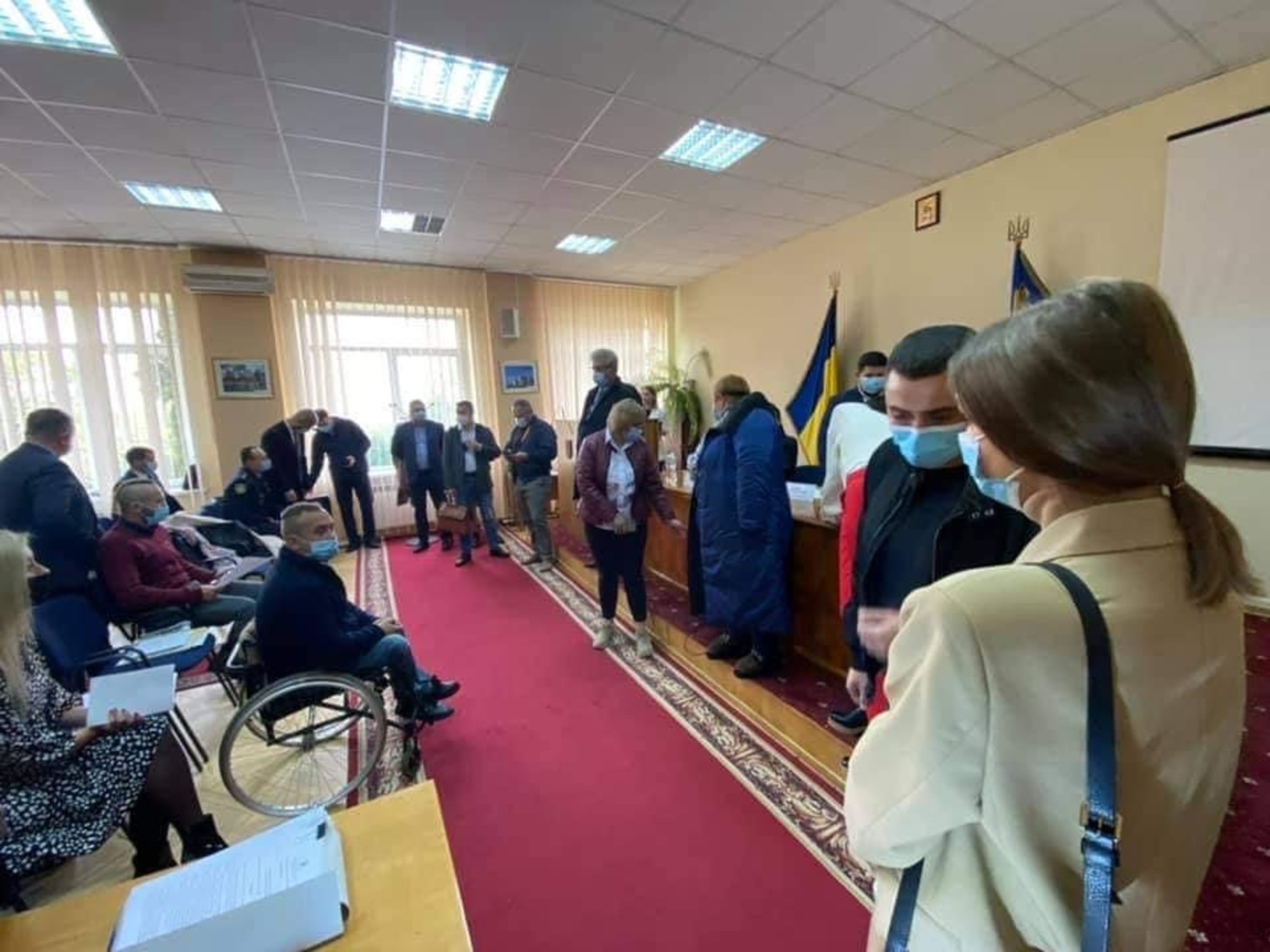 Фото ЄС у Львівській районній раді