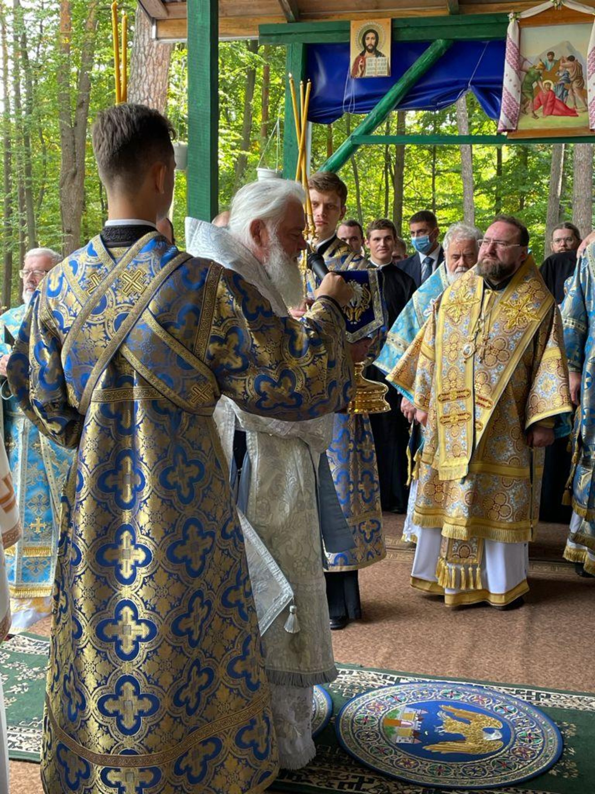 Епіфаній взяв участь у щорічній всеукраїнській прощі до урочища Заглина