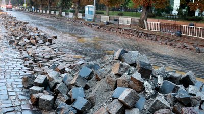 Садовий знову збрехав про ремонт вулиці Степана Бандери