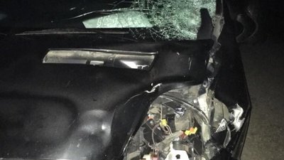 На Львівщині п‘яний поліцейський автофургоном переїхав двох юнаків-односельців