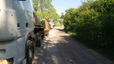 На Львівщині триває ремонт дороги "Мамчурі-Ясенів"