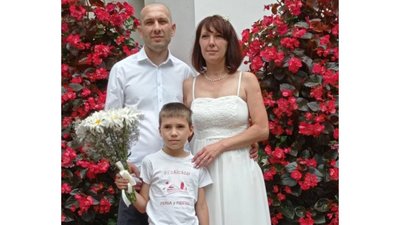 У модульному містечку Львова побралася пара з Лисичанська